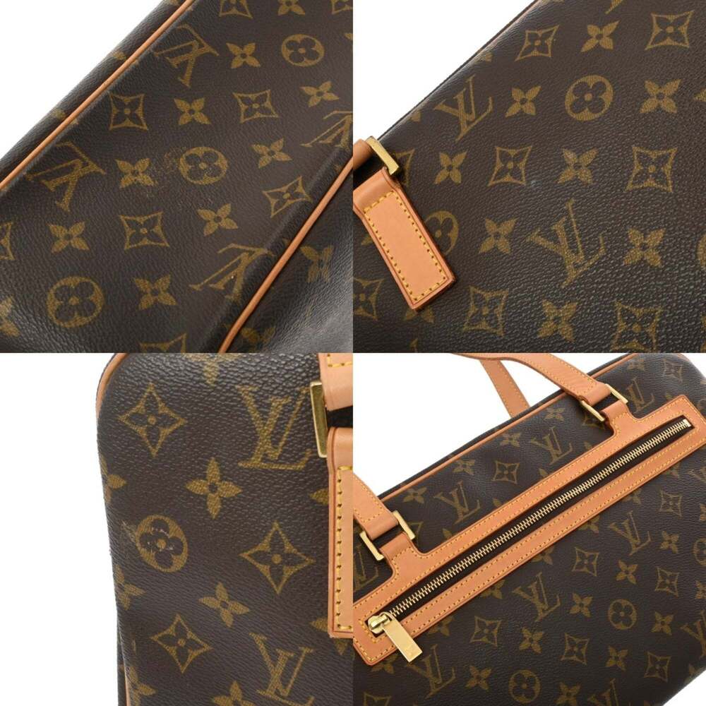 LOUIS VUITTON Brown Monogram Canvas Tote Bag - Picture 9 of 11